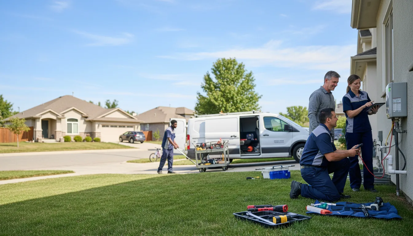 Tankless water heater service in San Perlita, TX